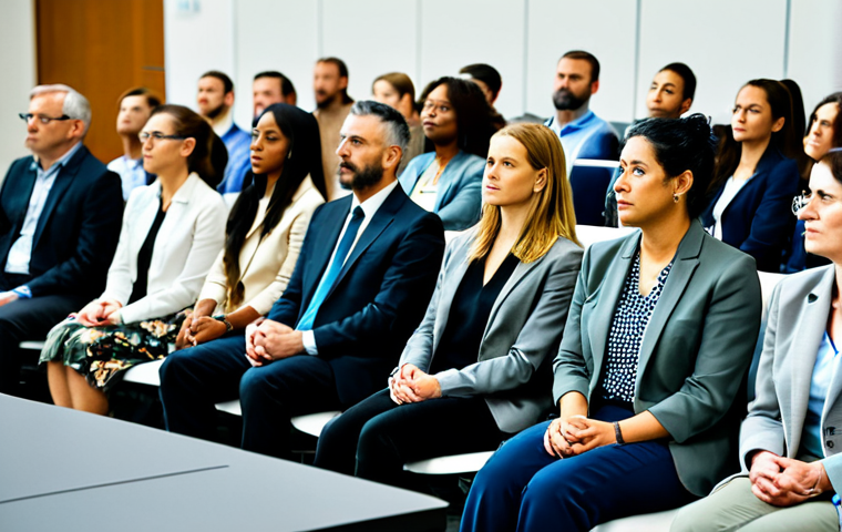 **

"A diverse group of fully clothed occupational therapists attending a lecture at a modern conference, focused on the speaker, appropriate attire, safe for work, perfect anatomy, professional environment, well-lit, family-friendly, modest clothing."

**