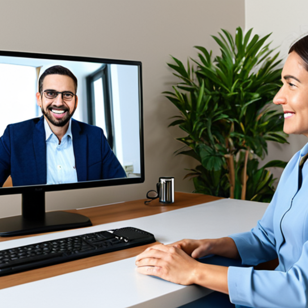 작업치료사의 최신 재활 연구 사례 - Telehealth Occupational Therapy Session**

"A professional occupational therapist, fully clothed in ...