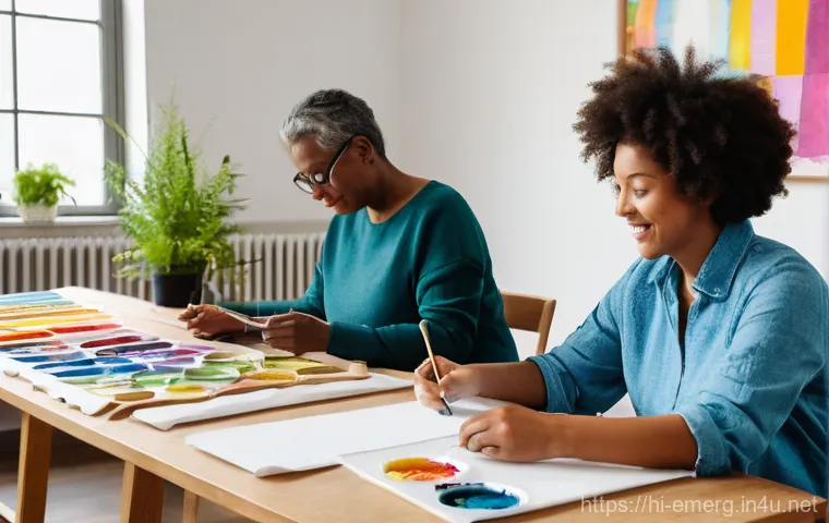 작업치료사의 지역사회 협력 사례 - **Prompt 2: Empowering Seniors with Home Adaptations**
    "A cozy, well-maintained living room and ...