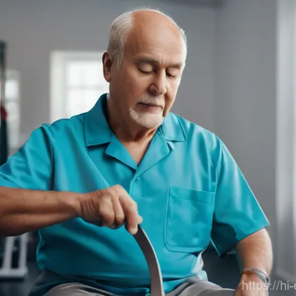 작업치료사의 병원 업무 사례 - A brightly lit and cheerful occupational therapy room, designed for children. A young child, approxi...