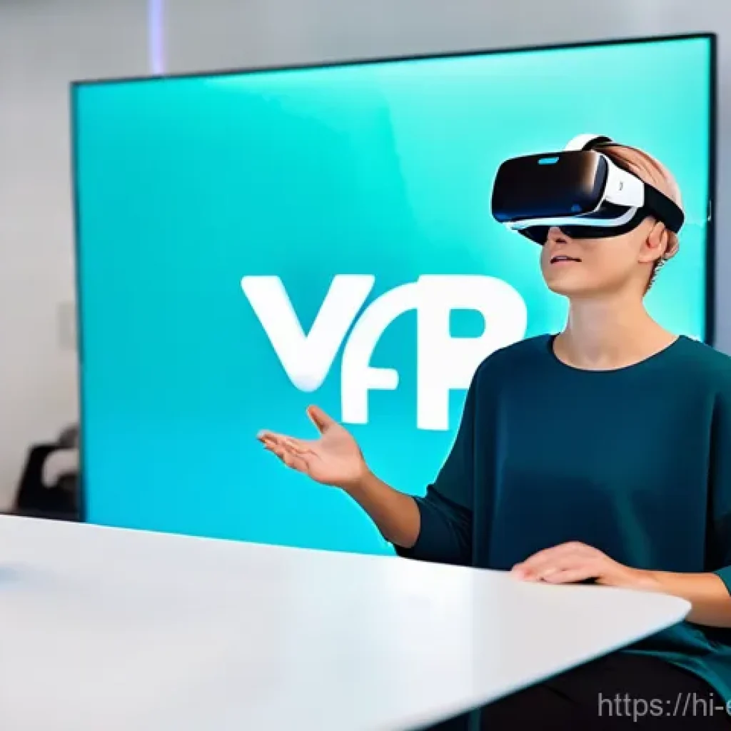 작업치료사의 치료 기술 발전 - **Image Prompt: Futuristic Occupational Therapy with Virtual Reality**
    "A brightly lit, modern o...