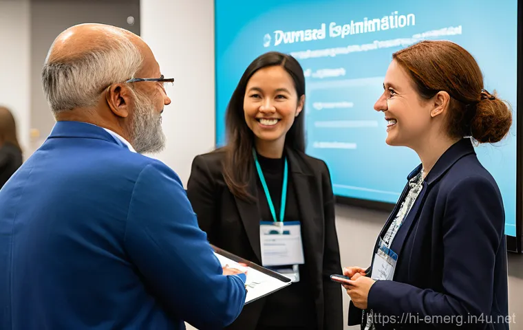 작업치료사의 전문 학회 네트워킹 - **Image Prompt 1: Dynamic Professional Learning and Networking**
    "A bustling, modern professiona...