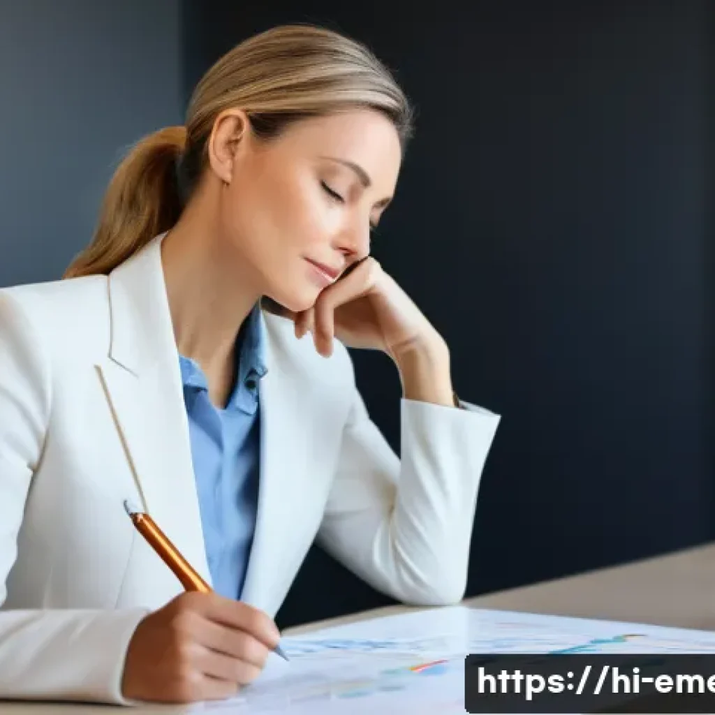 작업치료사의 커리어 전환 전략 - **Prompt:** A dynamic, empowered female occupational therapist in her late 30s, fully clothed in sma...