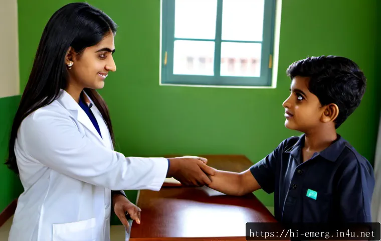 Home 17 작업치료사의 직업적 멘토 찾기 - Photorealistic Indian occupational therapy clinic, an experienced female occupational therapist warm...
